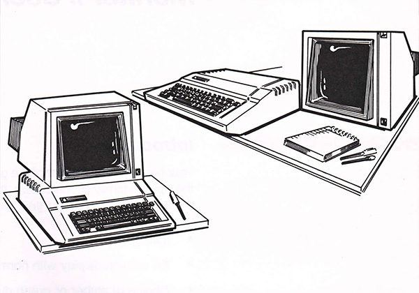 Apple Monitor II - Full information, tech specs apple monitor II installation 600x420 - Apple Monitor II - Full information, tech specs
