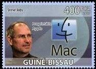 Steve Jobs: A History of Genius postal stamp steve jobs - Steve Jobs: A History of Genius