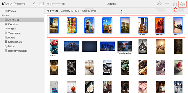 Retrieve Photos from iCloud Online. Retrieve Photos from iCloud Online.