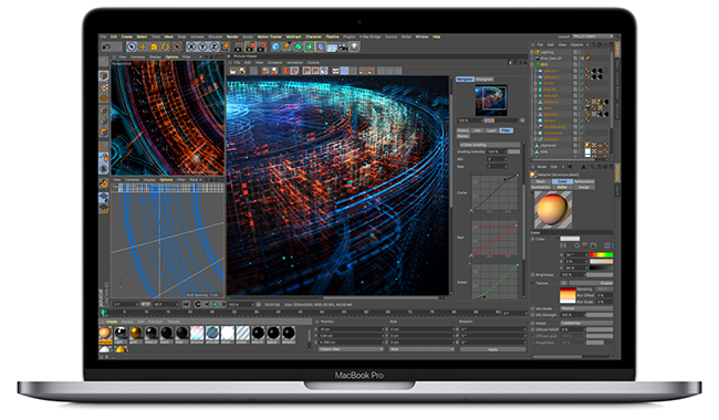 MacBook Pro now delivers faster performance for complex simulations and data manipulation. MacBook Pro now delivers faster performance for complex simulations and data manipulation.
