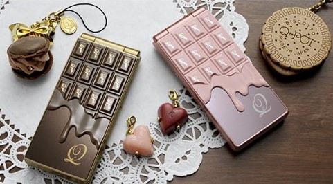 Japanese Mobile Phones japanese chocolate phones - Japanese Mobile Phones