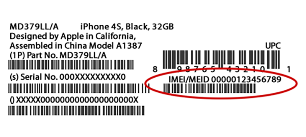 IMEI/MEID, ESN imei meid - IMEI/MEID, ESN