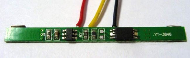The controller board of the tablet battery The controller board of the tablet battery