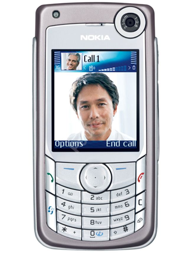 Nokia 6680 (2005), the first Nokia smartphone with a front-facing camera Nokia 6680 (2005), the first Nokia smartphone with a front-facing camera