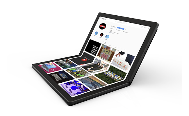 Foldable Lenovo ThinkPad X1 Prototype Foldable Lenovo ThinkPad X1 Prototype