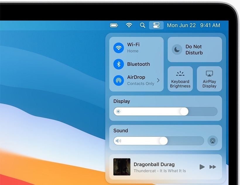 macOS 11 Big Sur: what's new in the latest macOS’ version macos 11 big sur whats new in the latest macos version control center - macOS 11 Big Sur: what's new in the latest macOS’ version
